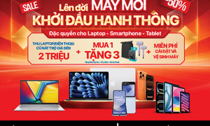 MediaMart tung ưu đãi lớn: Lên đời máy mới, khởi đầu hanh thông