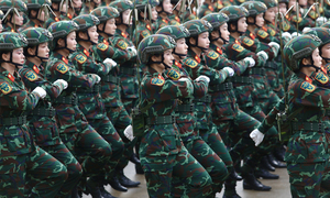 Bảng lương quân đội dự kiến từ 1/7