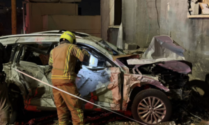 Iran dội mưa tên lửa vào miền bắc Israel, loạt tòa nhà hư hại nặng