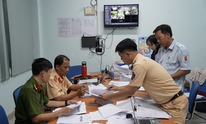 Từ 16/3, TP.HCM triển khai thanh toán lệ phí sát hạch lái xe bằng mã QR động