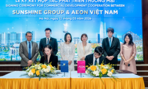 Sunshine Group ký kết hợp tác phát triển thương mại với AEON Việt Nam