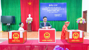 Hà Nội: Hơn 32.000 cử tri xã Thượng Phúc nô nức đi bầu cử