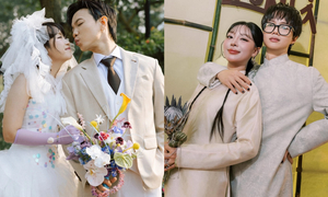 Hai chuyện tình nghệ sĩ cưới quản lý gây xôn xao showbiz Việt