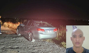 Nghi phạm sát hại 2 người ở Hưng Yên tử vong trong ô tô