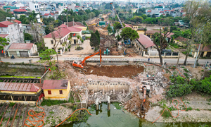 Cận cảnh dự án hơn 920 tỷ đồng chống ngập cho loạt khu đô thị phía Bắc Hà Nội