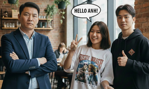 Tôi dị ứng với kiểu chào 'hello anh', 'hello em'