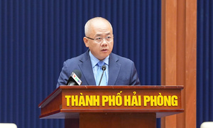 Thứ trưởng Bộ Tài chính Đỗ Thành Trung giữ chức Phó Bí thư Thành ủy Hải Phòng