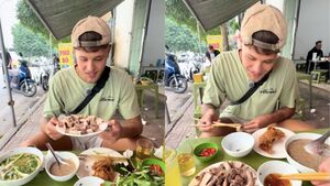 Anh Tây ăn sáng với lòng lợn và rượu táo mèo, khen 'điên rồ mà ngon nhức nách'