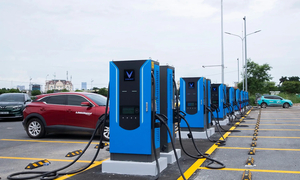 V-Green xây dựng 99 'siêu trạm sạc', 100% sử dụng nguồn năng lượng sạch
