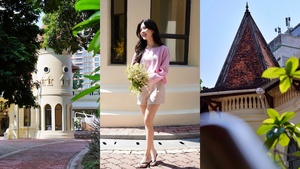 Giới trẻ thích thú kiến trúc châu Âu tại trụ sở tạm Nhà Văn hóa Thanh niên