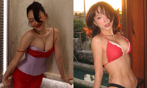 Hình ảnh khác lạ của Tóc Tiên sau ly hôn