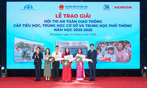 Trao giải Hội thi ATGT trong các cơ sở giáo dục phổ thông toàn quốc