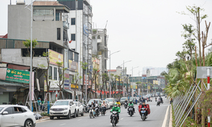 Vành đai 2,5 Đầm Hồng sắp cán đích, dân thoát cảnh bụi bặm kéo dài nhiều năm