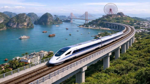 Dự án đường sắt cao tốc 147.000 tỷ: Di chuyển Hà Nội - Quảng Ninh trong 23 phút