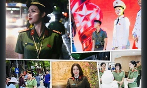 Nữ Thượng úy 9X tài sắc là Gương mặt trẻ Công an Thủ đô tiêu biểu 2025