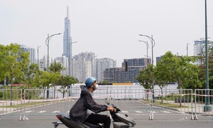 TP.HCM hạn chế nhiều tuyến đường khu Thủ Thiêm 