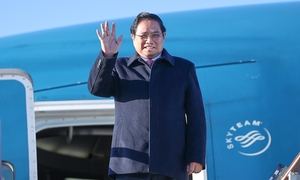 Thủ tướng Phạm Minh Chính tới Moskva, bắt đầu thăm chính thức Liên bang Nga