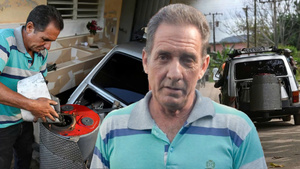 Tận dụng đồ phế liệu, thợ máy Cuba chế ô tô chạy bằng than củi