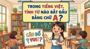 Thử tài: Bao nhiêu tính từ tiếng Việt bắt đầu bằng A bạn biết?