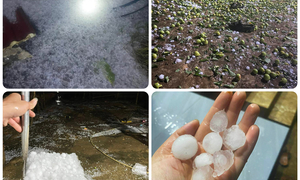 Vì sao mưa đá dồn dập ở miền Bắc những ngày qua?