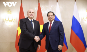 Thủ tướng Phạm Minh Chính hội đàm với Thủ tướng Nga Mikhail Mishustin