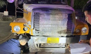 Tạm giữ tài xế xe đầu kéo tông chết người rồi chạy trốn 150km