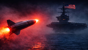 Giải mã tên lửa Qader tấn công tàu sân bay Mỹ