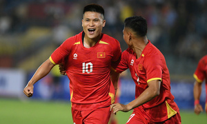 Trực tiếp bóng đá Việt Nam 3-0 Bangladesh: Bóng dội xà ngang