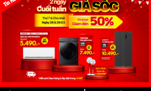 Cuối tuần giá sốc: MediaMart giảm tới 50%, deal mới mỗi tuần