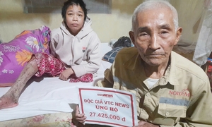 Hơn 53 triệu đồng đến với gia đình 'cùng cực' giữa vòng xoáy bệnh tật và tai nạn