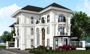 Những mẫu nhà 3 tầng chữ L được yêu thích hiện nay