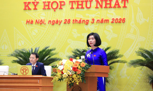 Bà Phùng Thị Hồng Hà tiếp tục làm Chủ tịch HĐND TP Hà Nội