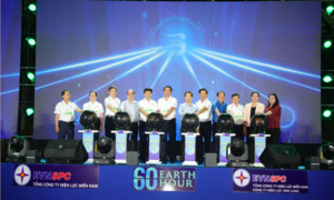 Các đơn vị EVNSPC sôi nổi hưởng ứng Chiến dịch Giờ Trái đất 2026