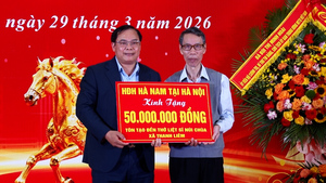 Góp gạch xây 'địa chỉ đỏ': Hội đồng hương Hà Nam tại Hà Nội chung tay hướng về cội nguồn