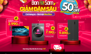 Cá tháng Tư: MediaMart giảm sốc tới 50%, giá thật không đùa