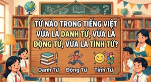 Đố bạn: Từ tiếng Việt nào cùng lúc là danh từ, động từ và tính từ?