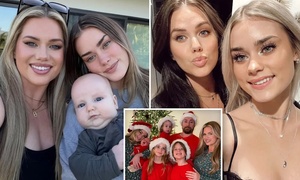 Bà ngoại 38 tuổi gây sốc vì trẻ đẹp như 'chị em song sinh' với con gái 20 tuổi