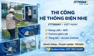 Thi công hệ thống điện nhẹ & thi công mạng LAN chuyên nghiệp