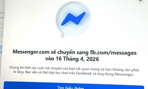 Facebook đóng cửa Messenger.com từ tháng 4/2026