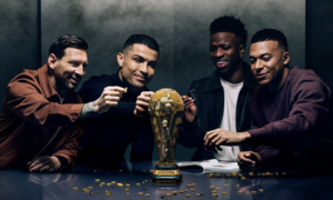 Messi, Ronaldo, Mbappé và Vinicius đóng chung quảng cáo World Cup 2026 gây sốt
