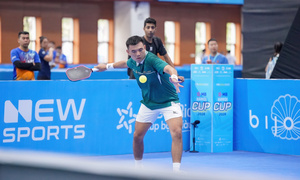 Lý Hoàng Nam đánh bại tay vợt Mỹ hạng 4 thế giới, vào tứ kết Hanoi Cup