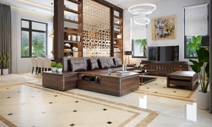 Có nên làm vách ngăn giữa phòng khách và bếp?