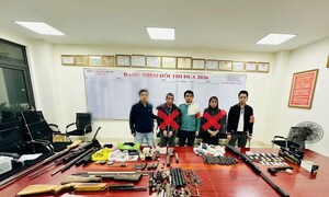 Phá đường dây chế tạo, mua bán vũ khí quân dụng quy mô lớn ở Hải Phòng 