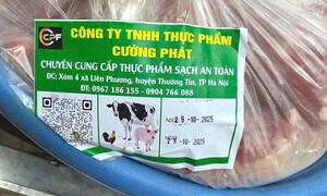 Từ vụ gần 300 tấn thịt lợn bệnh, phải soi xét nghiêm ngặt thực phẩm vào trường