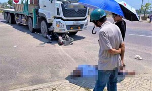 Va chạm với xe cẩu, người đàn ông Gia Lai tử vong tại chỗ