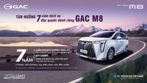 GAC All-New M8 gia tăng đặc quyền từ 1/4: Nâng tầm giá trị, ưu đãi vượt trội