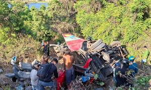Sức khỏe các nạn nhân vụ xe khách lao xuống vực ở Lâm Đồng