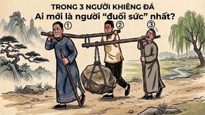 Câu đố 3 người khiêng đá: Ai mới là người gánh chịu áp lực lớn nhất?