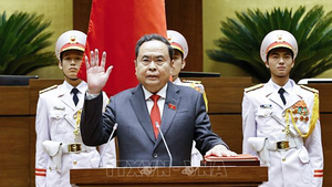 Lễ tuyên thệ nhậm chức của Chủ tịch Quốc hội khóa XVI Trần Thanh Mẫn