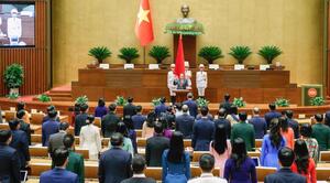 Lễ tuyên thệ nhậm chức của Chủ tịch Quốc hội khóa XVI Trần Thanh Mẫn